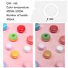 PULUZ 4.7 inch 12cm Ring Light Horizontal Dual Phone Brackets Desktop Holder Video Light Kits