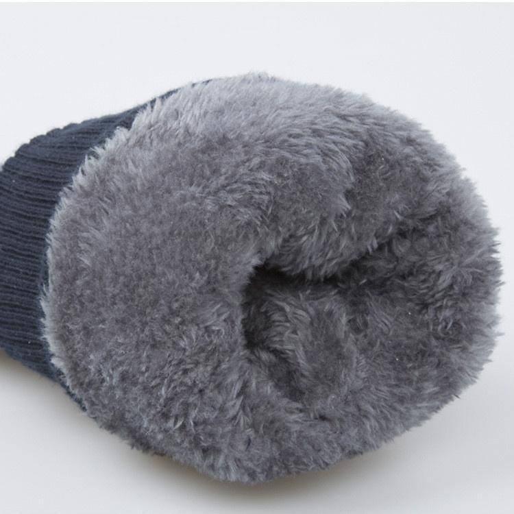 Warm Gloves Men's Outdoor Touch Screen Winter New Ski Gloves Windproof and Water-repellent Non-slip Riding Gloves