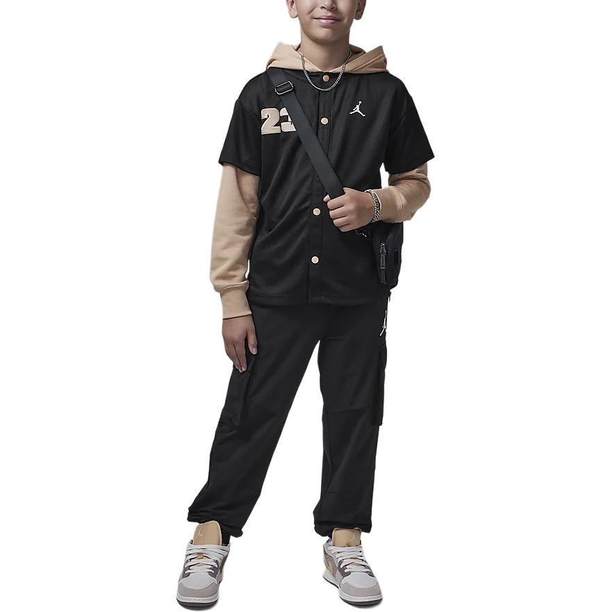 Jordan Jacket Jumpman Black Teenagers Kids' HQ7130-010