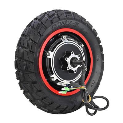 M4 Electric Scooter Rear Motor Wheel with 48V 500W Inflatable Off-Road Tire