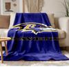 Baltimore Ravens  Soft and comfortable flannel Suitable for sofas living rooms outdoor camping travel and also makes a great anniversary gif