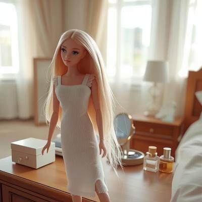 30cm Fashion Doll Clothes Accessories Sexy Slim Dress Girl Princess Doll Daily Dress Up Skirt Fits 1/6 BJD FR Supermodel Xinyi