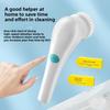 Cleaning Brush, Electric Cleaning Brush, Steel Wool Pad, 5-Head, Long-Handled, Handheld, Kitchen Cleaning and Dishwashing Wonder Tool