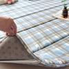 WTEMPO Soft Home Double-sided Bed Mattress Plaid Printed Thickened Single/Double Mattress Cushion Quilts Warm Winter Single Student Dormitory Mattress