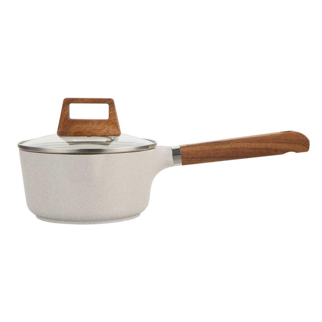 RONDELEK MARMURKOWY 16cm Z POKRYWĄ BERGNER BG-30635 NATURALLY