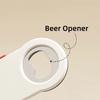 Lightweight Beer Bottle Opener Magnetic Soda Can Opener Portable Record Bottle Opener  Hot Dogs