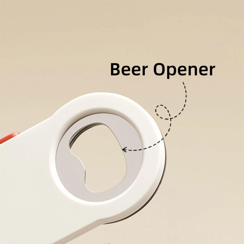Lightweight Beer Bottle Opener Magnetic Soda Can Opener Portable Record Bottle Opener  Hot Dogs