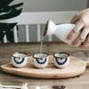 Japanese Style Ceramic Sake Pot Cups Set Household Chinese Wine Separator Baijiu Cups Drinkware Creative Bar Set Gifts 2026 New