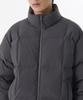 Musinsa Standard Square Quilted Down Puffer Short Padded Jacket [Dim Grey]