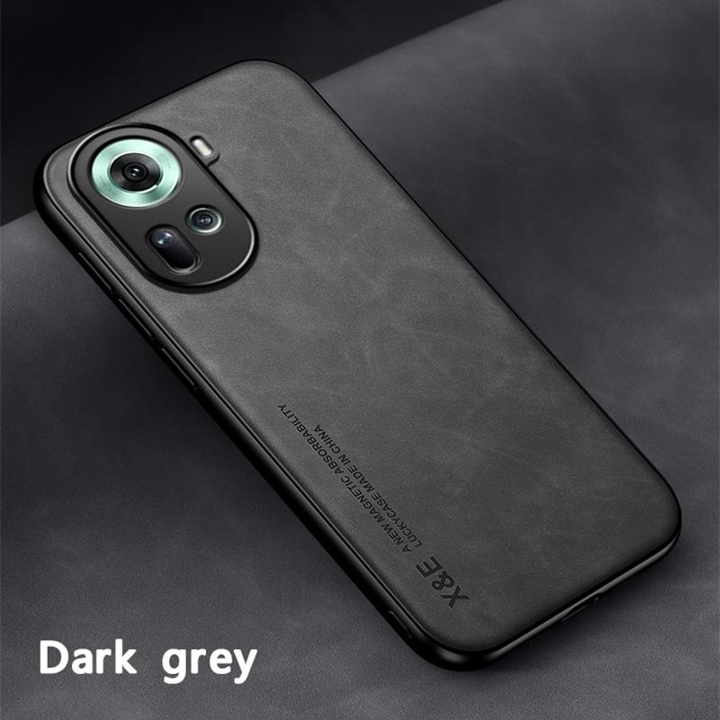 Shockproof Case for OPPO Reno 11 Pro 5G Reno 10 Pro Plus 8 8T Plus Protective Cover Magnetic Car Holder Phone Coque Fundas Capa