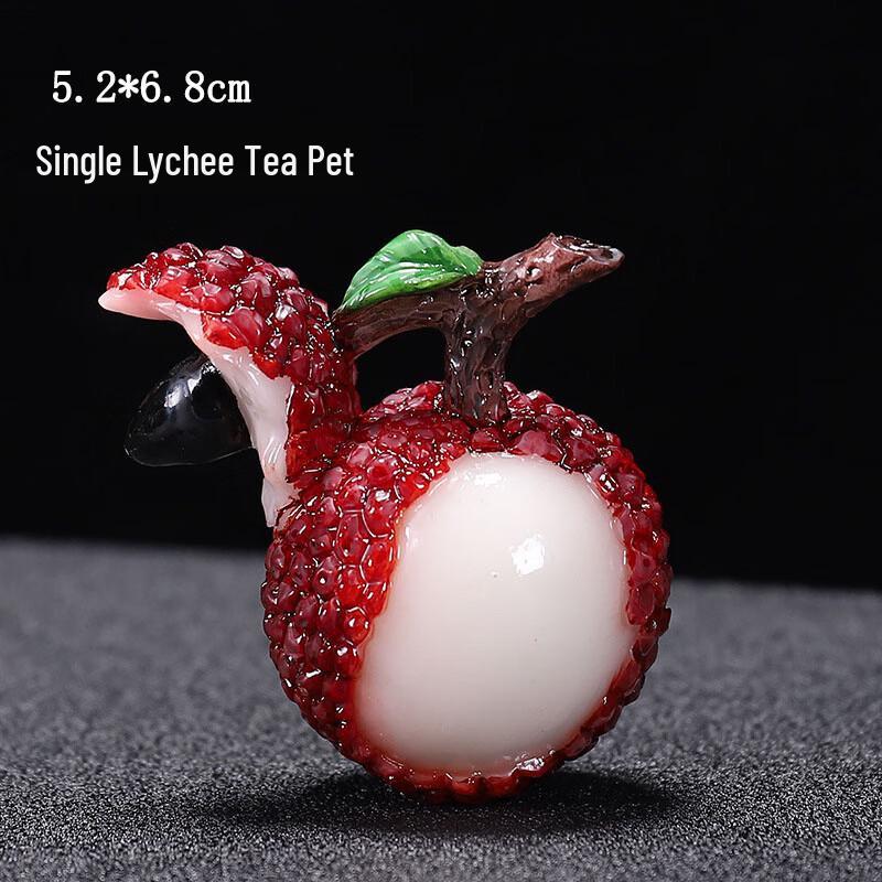Color-Changing Lychee Tea Pet Ornaments