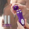 AIFOX Nipple Vibrator Nipple Development 10 Nipple Rotor Nipple Torture Clamping Stimulation SM Play Training Unisex Purple [Clamping & Vibrations]