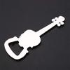 Cute Metal Silver Color Unique Gift Beer Opener Guitar Shaped Bottle Opener Zinc Zinc Zinc Alloy