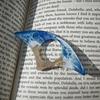 Ocean Beach Book Page Holder Handcrafted Thumb Ring Page Holder Resin Coastal Reading Accessories Gift for Book Lovers Literary Teachers