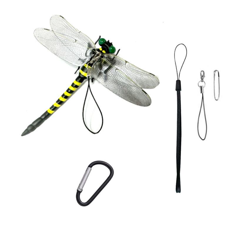 Large Dragonfly Mosquito Repellent Toy (12cm Wingspan) - Outdoor Simulation Model