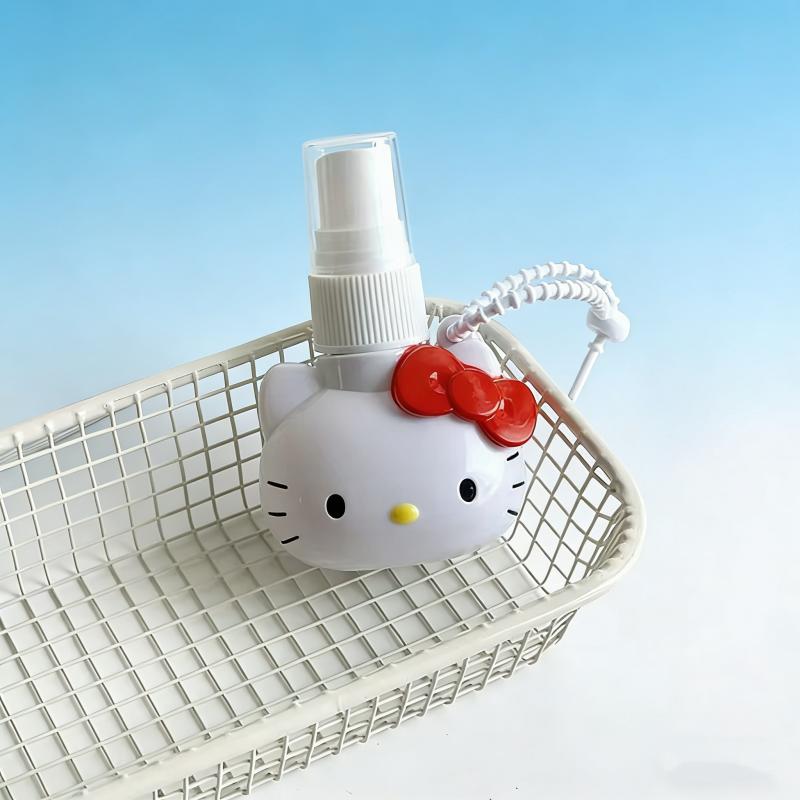 50Ml Kawaii Anime Sanrio Spray Bottle Kuromi Cinnamoroll My Melody Student Travel Portable Cosmetics Perfume Alcohol Press Bottl