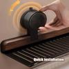 Walnut Finish Suction Cup Bathroom Shelf Wall Mount Shower Shelf Over Faucet Sink Rack  Bathroom