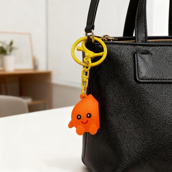 Yousheng 2 Stück Schlüsselanhänger Anhänger Magnetisches Design Cartoon Feuerwehrmann Schlüsselanhänger Rucksäcke Handtaschen Geldbörsen Autos Dekorativer Anhänger