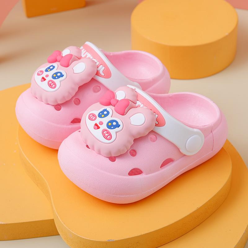 Children's summer slippers, cute non-slip sandals for boys and girls, toddler baby clogs