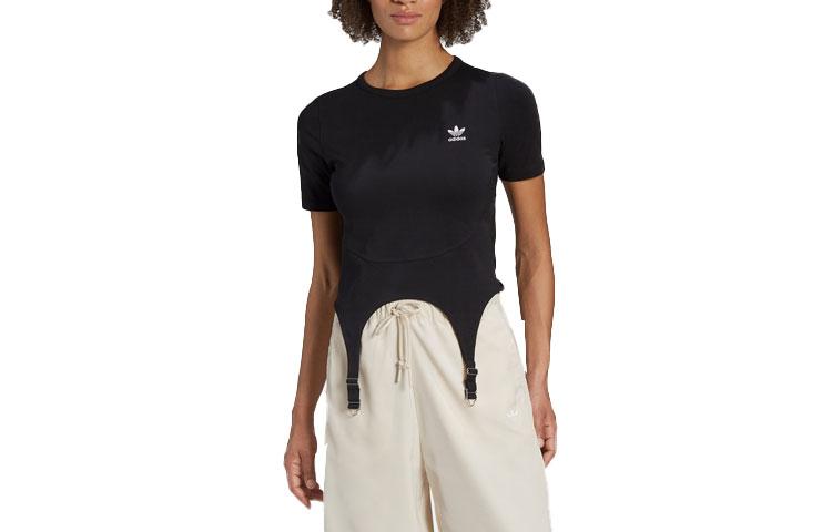 Adidas Originals T Shirt Women s Black HF2010 30