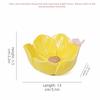 Solid Flower Jewelry Tray Petal Design Trinket Tray Luxury Small Trinket Dish  Office Desk