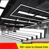 Rectangular LED Ceiling Light for Classroom, Gym, Office, or Supermarket