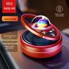 Solar-Powered Rotating Car Aromatherapy Ornament 