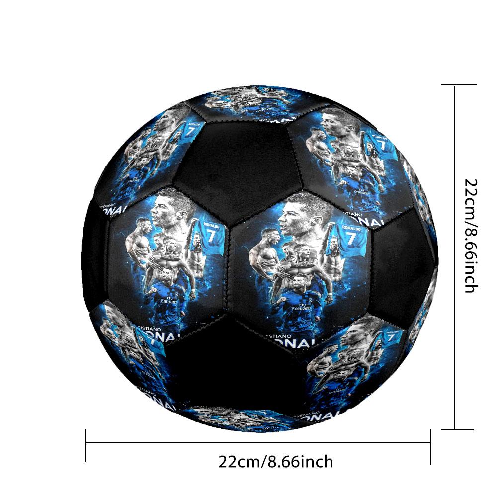Size 5 Printed Football Resistant Outdoor Training Soccer Ball
