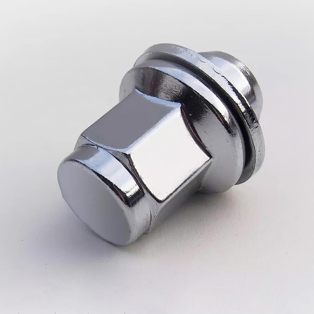 20PCS Iron Wheel Lug Nut Replacement for Jaguar XJ XK XF S X Type C2C35294 Silver Metal Accessories for Vehicles