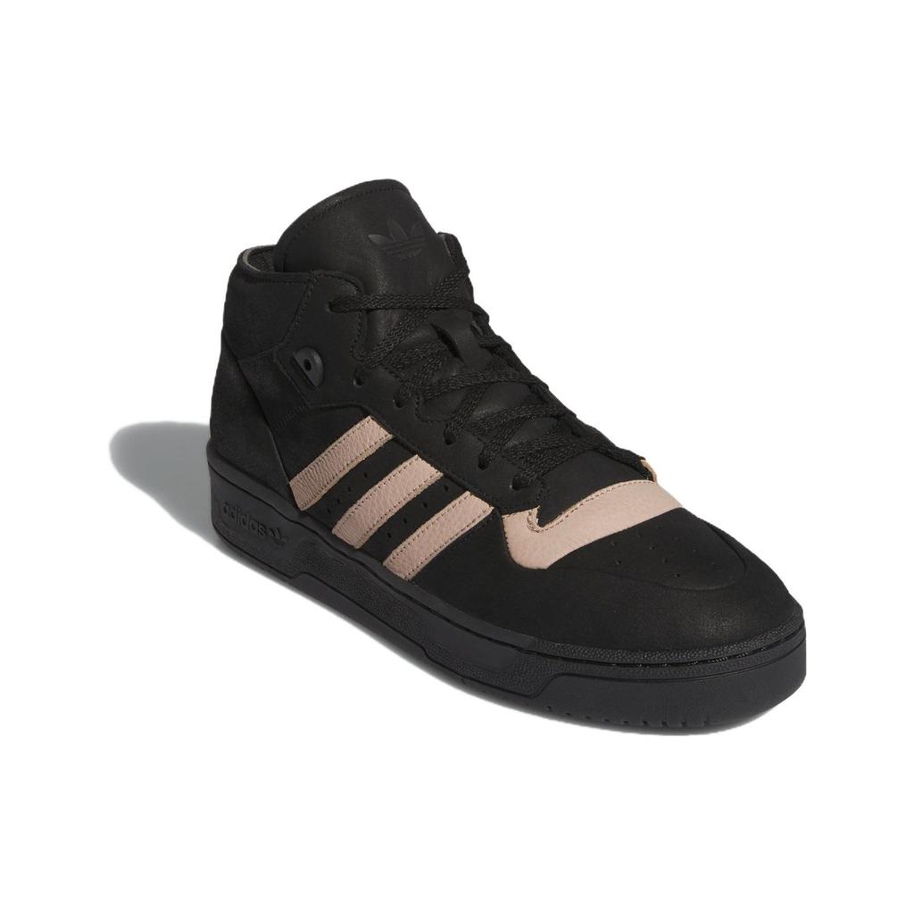 Adidas Rivalry Mid 001 Preto Cinza Pérola Tênis Unissex Core-Black IE3075