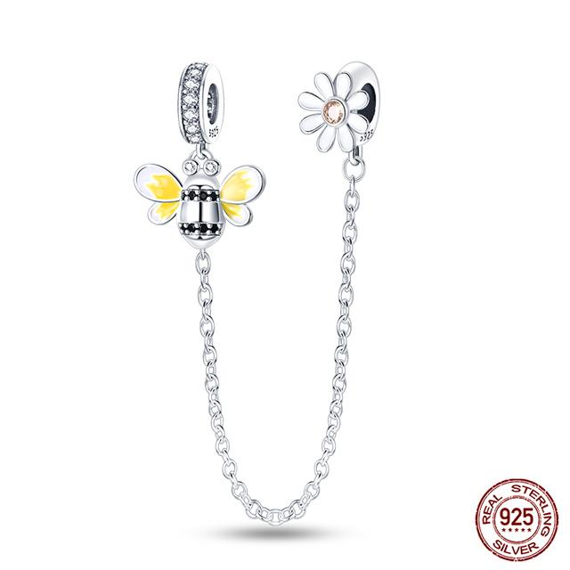 Fashion 925 Silver Colorful Butterfly Dragonfly Hummingbird Spring Series Charms Beads Fit Fasion 925 Bracelet Jewelry