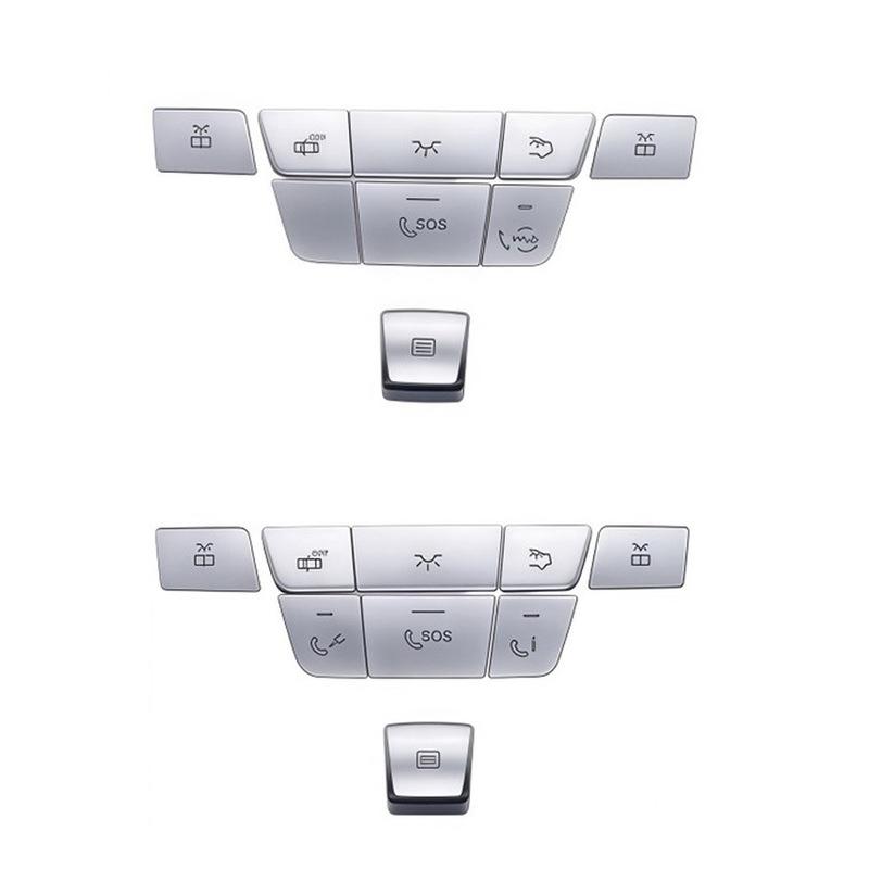 Roof Reading Lamp Button Patch For Mercedes For GLC For CLS For EQC 20-22 For S Class 14-20 For E Class 16-23 For C Class 15-21