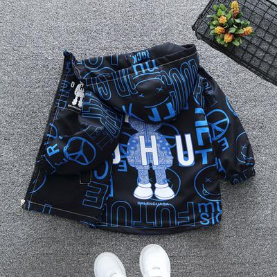 Boys Jacket New Middle and Large Children's Sports Jacket Casual Windbreaker Boys Baseball Tops