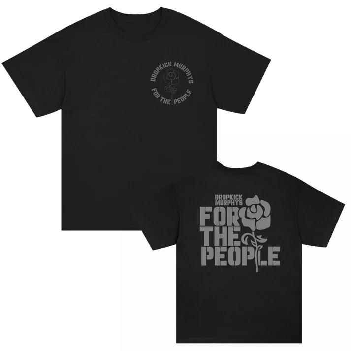 Dropkick Murphy For The People Rose T-Shirt Unisex Fan Gift S-5XL Unisex T-Shirt S