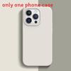 14 Iphone For Pro Solid Color Liquid Silicone Phone Case With Absorption Shock