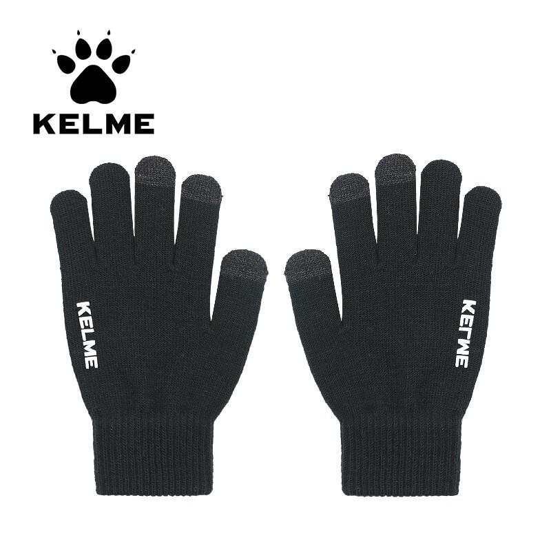 KELME Men s Winter Cycling Touchscreen Wool Gloves One Size