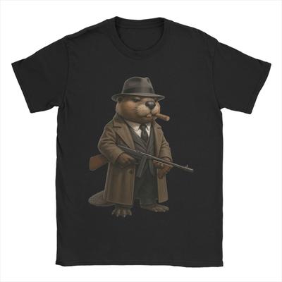 Men Bobrito Bandito Italian Brainrot Meme T Shirt Cotton Clothes Fashion Short Sleeve Crewneck Tees Gift Idea T-Shirts