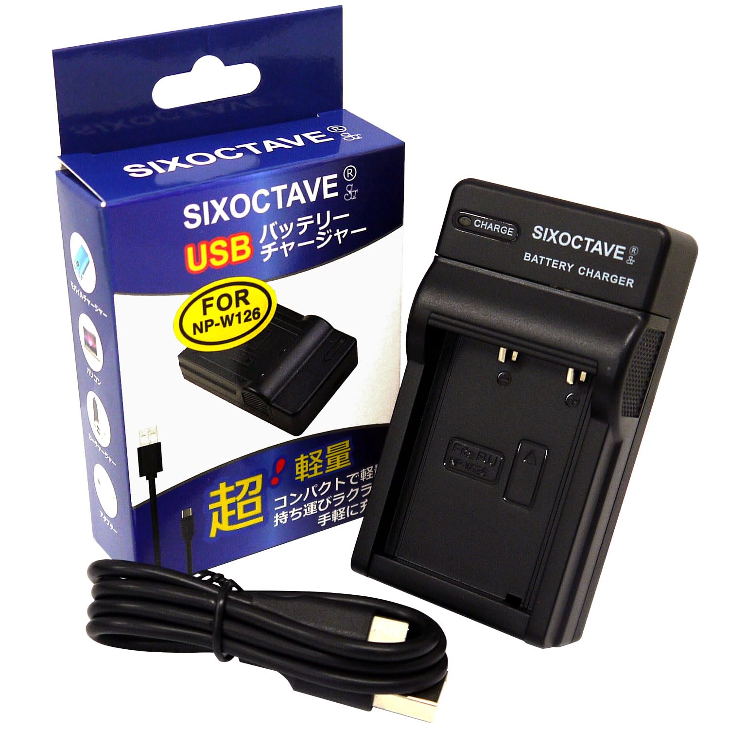 

str Fuji Film Compatible Rapid Charger USB Charger X100F X100V HS30 EXR FinePix HS50 EXR NP-W126 NP-W126S BC-W126 X-T20 X-A3 X-A1 X-T2 X-E2S X-Pro2 чорний