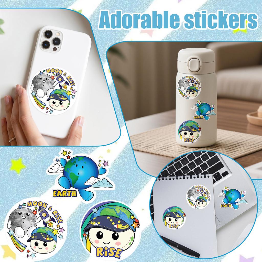 Lunar Commemorative Sticker Set ( Pcs)