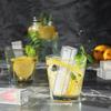 4-grid Long Square Ice Tray with Lid Food-grade Silicone Mold Freezer Tray Suitable For Beverage Cocktail Ice Tray Cube Ice Box