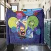 Inside Home Decor Flannel Blanket Print Cartoon for Sofas Beds Bedrooms Chairs Travel Picnics Great Gift Idea Various Sizes