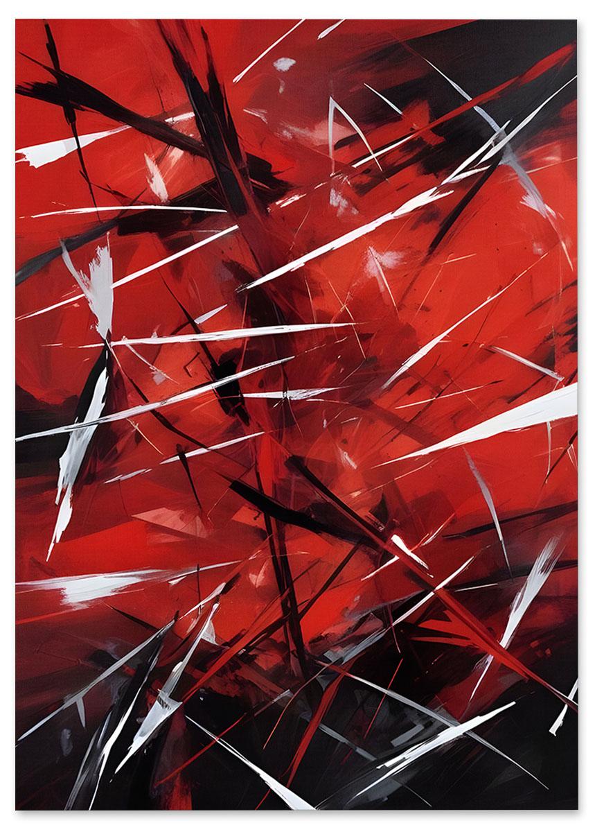 

Plakat obraz abstrakcja 30x40 cm