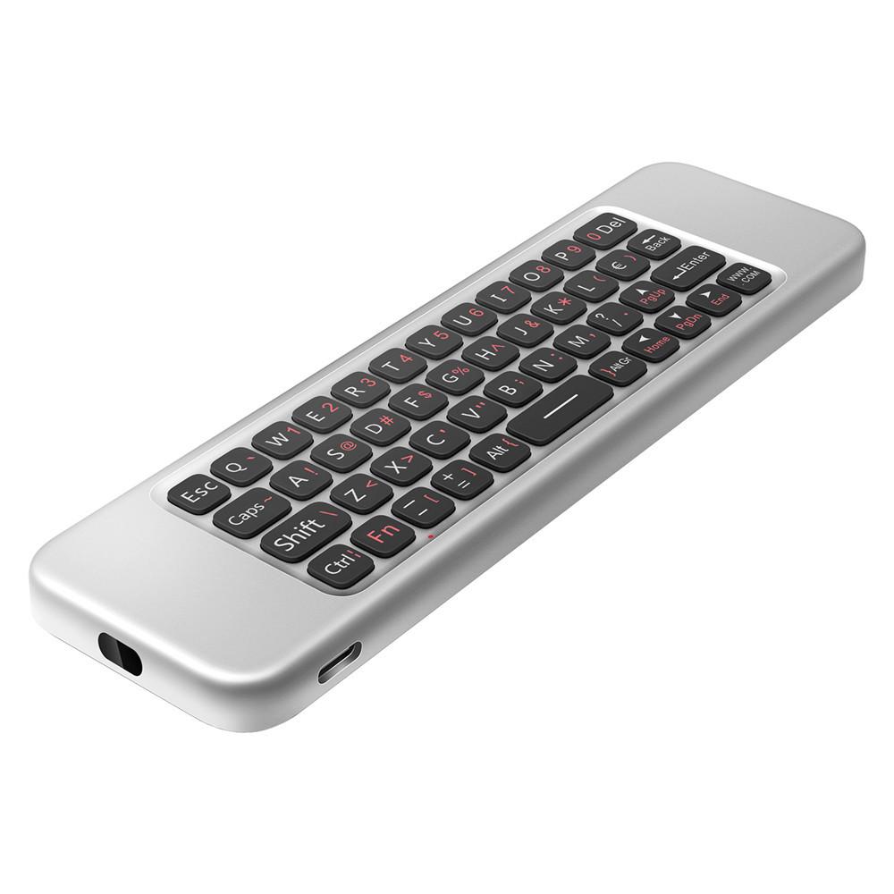 W3 Smart Voice Remote: Wireless Air Mouse & Infrared Learning Mini Keyboard for Set-Top Box
