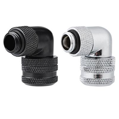 90 Degrees Elbow Connector 14MM Brass Fitting Durable Tube Connector Water Cooling System