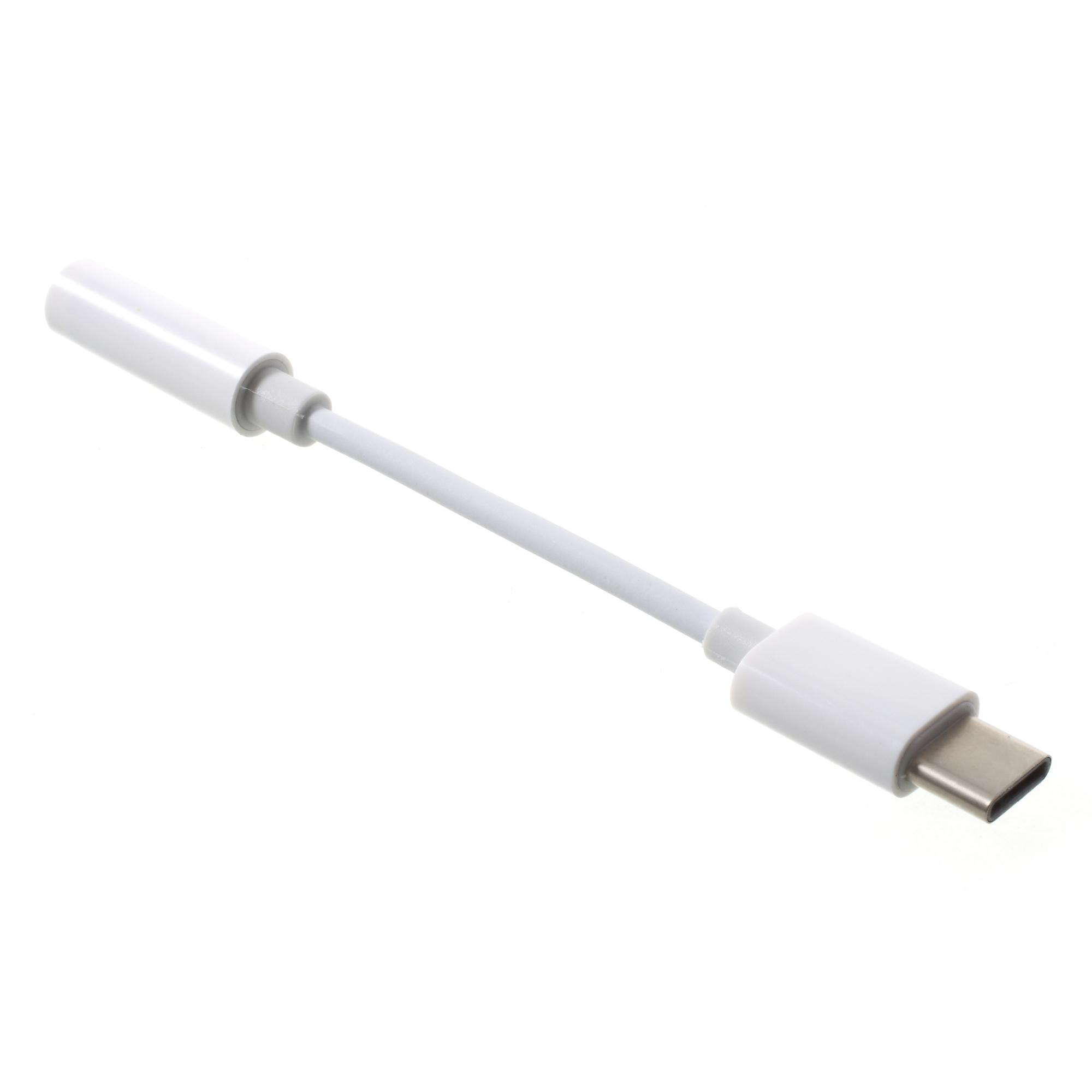 

Type-C to 3.5 mm Female Audio Headphone Aux Connector Cable As Shown A