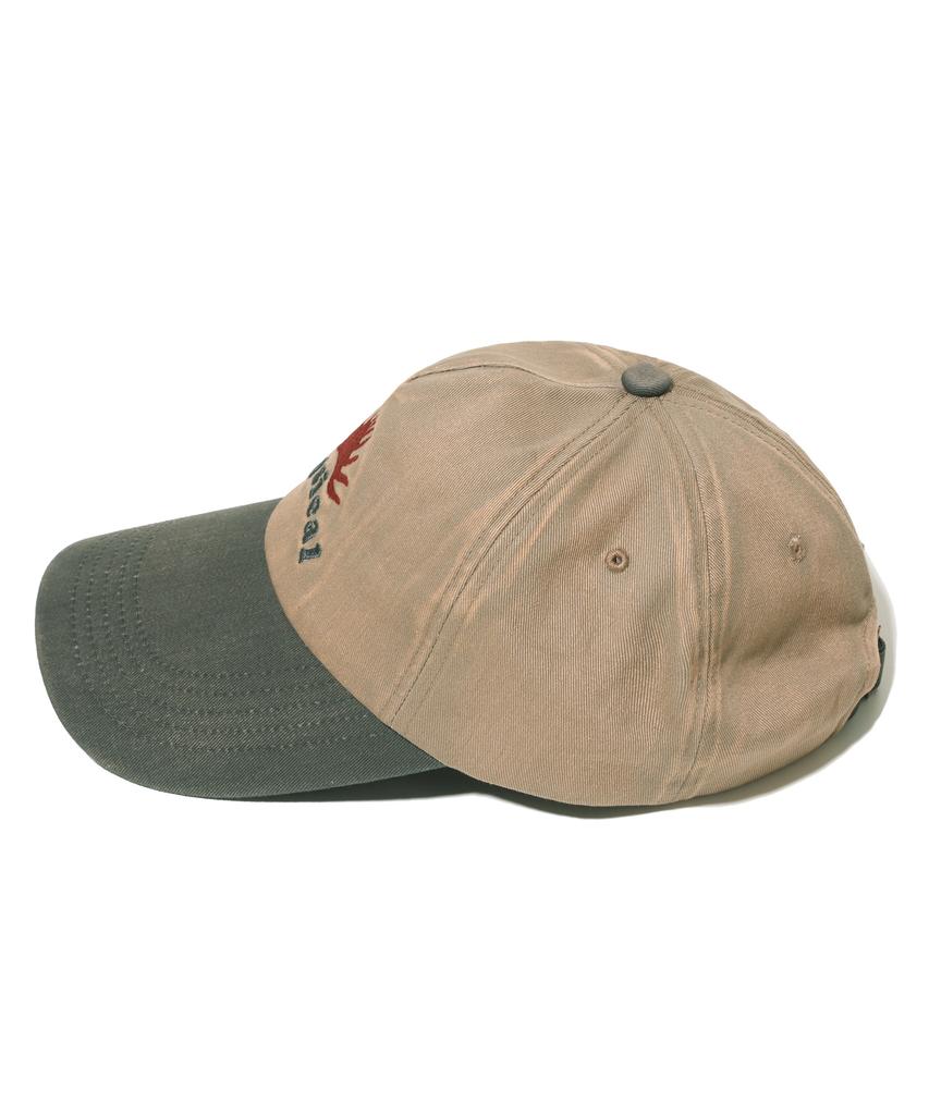 PHYSICAL DEPARTMENT Sunset Washed Trucker Cap_Khaki