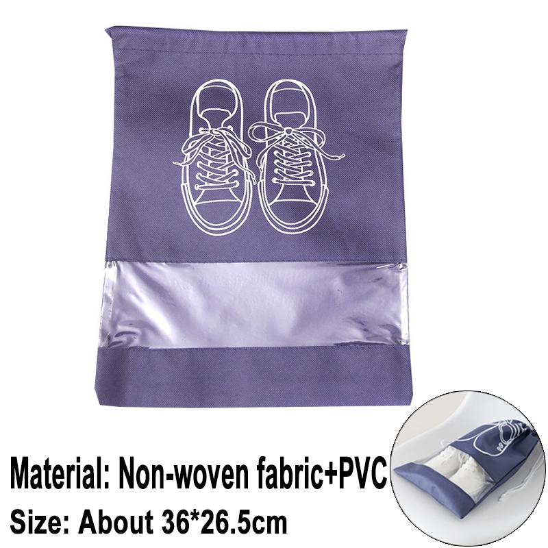 

Портативная сумка для хранения обуви с ручкой, дорожная, для плавания, для туалетных принадлежностей, косметики, органайзер для шкафа, водонепроницаемая
