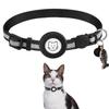Pet Collar Adjustable Cats Collar with Reflective-Stripe & Tracker-Protector Dogs Nylon Breakaway Collar Pet Supplies
