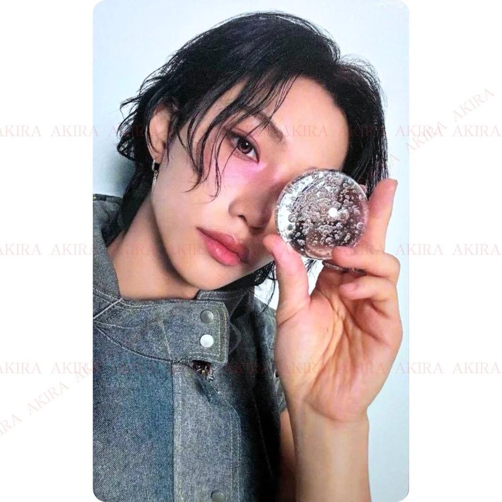 STRAY KIDS JAPÓN 3er MINI ÁLBUM Hollow TARJETA FOTOGRÁFICA DEL ÁLBUM POB DE JAPÓN LUCKYDRAW