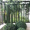 1PC Simulation Grass Artificial Plastic Green Grass Ball Plant Home Decor Hanging Garland Resorts